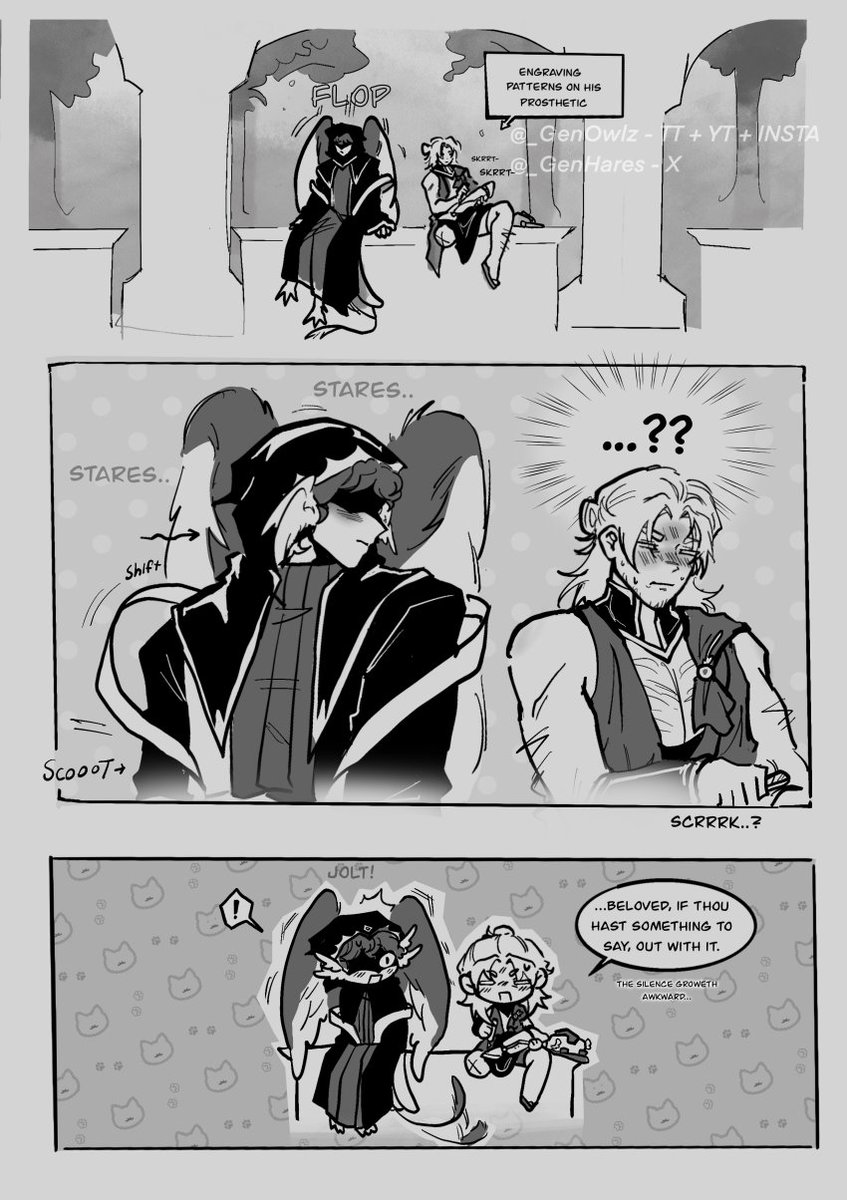 thereal_Genowlz's tweet photo. [art archive from last year] #buildermon 
Valentine's Day comic from this year
4/5 https://t.co/1MisPU7dex