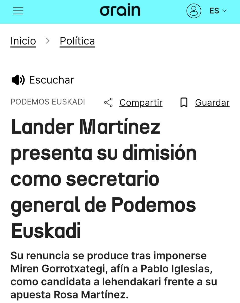 JM_dePablosBajo's tweet photo. Para leer despacito

Imposible olvidar que se inscribió en Podemos Euskadi para presentarse en primarias como candidata a Lehendakari, y tras perder las primarias, recomendaba votar Equo 

No hay más preguntas señoría

👇👇👇
https://t.co/j7nZOk2D0K https://t.co/hmB6immshY