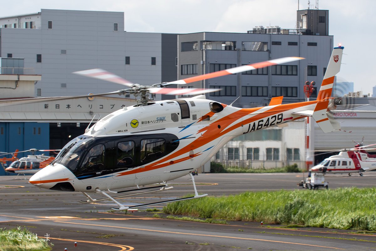 Bell429 JA6429 新日本ヘリコプター