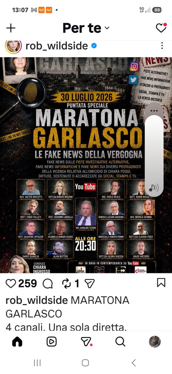 PolettiMilena's tweet photo. Siamo messi bene #Garlasco https://t.co/ifiaU24hLC