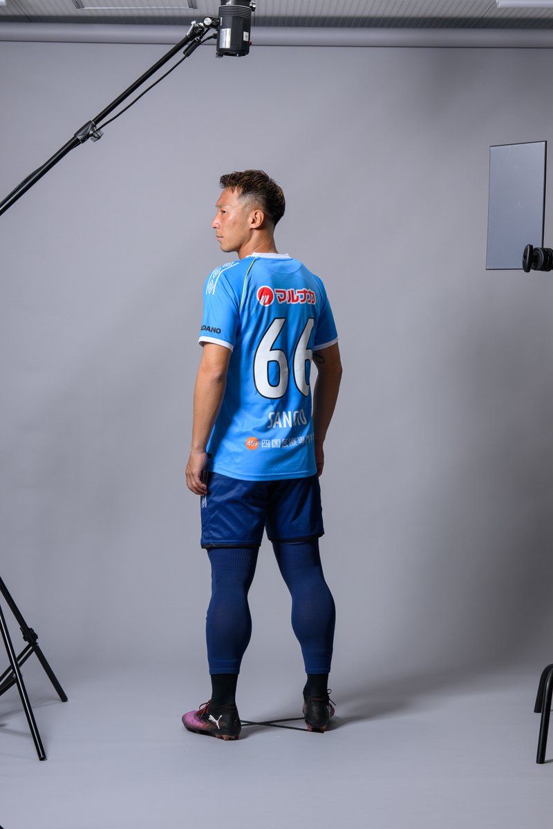MF66 #禹相皓 選手 ＼ #カマタマーレ讃岐 #ALLFORSANUKI 🔵カマタマ：1