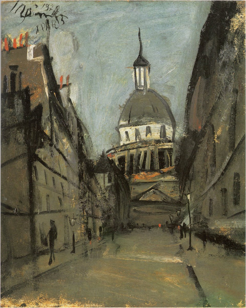 parispainting1's tweet photo. Panthéon Church
by Saeki Yūzō
in 1927
at Niigata Bandajima Art Museum 🇯🇵
#Paris #Parisjetaime #visitparisregion #ExploreFrance #cityscape #pantheon #saekiyuzo https://t.co/gZlf3ixGZF