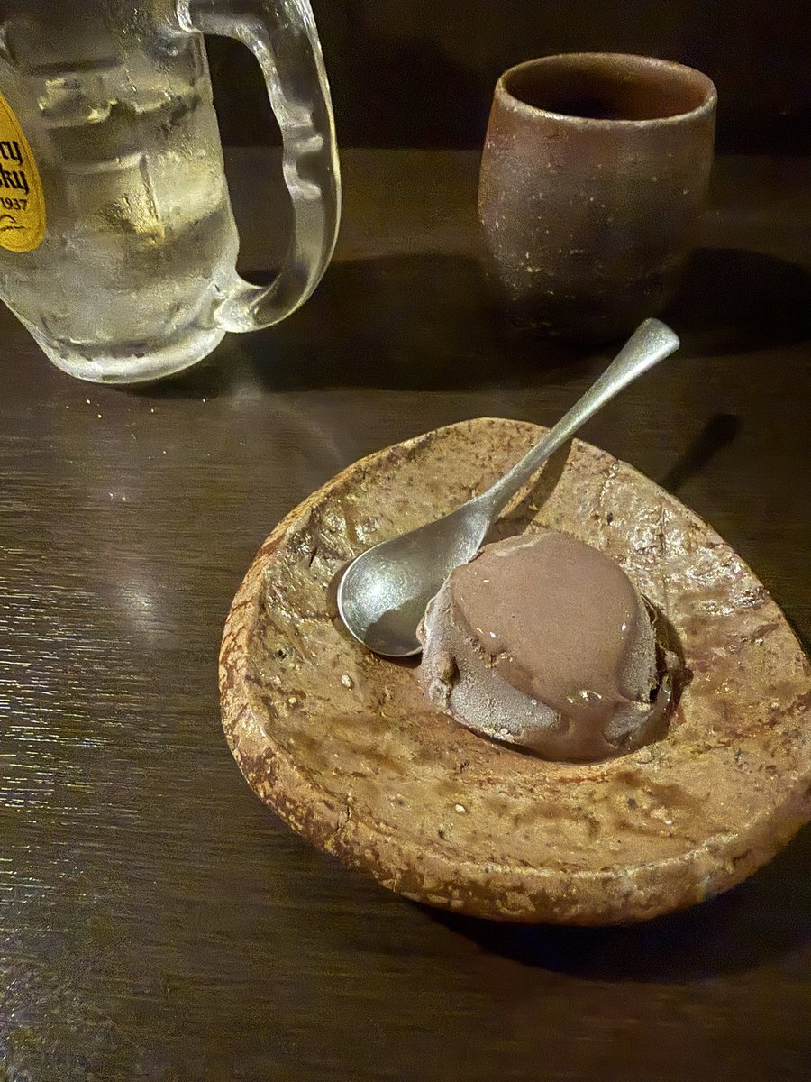 ikepyon606's tweet photo. 〆のお茶漬けとアイスクリーム。どれも美味しいのでリピ確定。 https://t.co/GgJ1qn5WxI