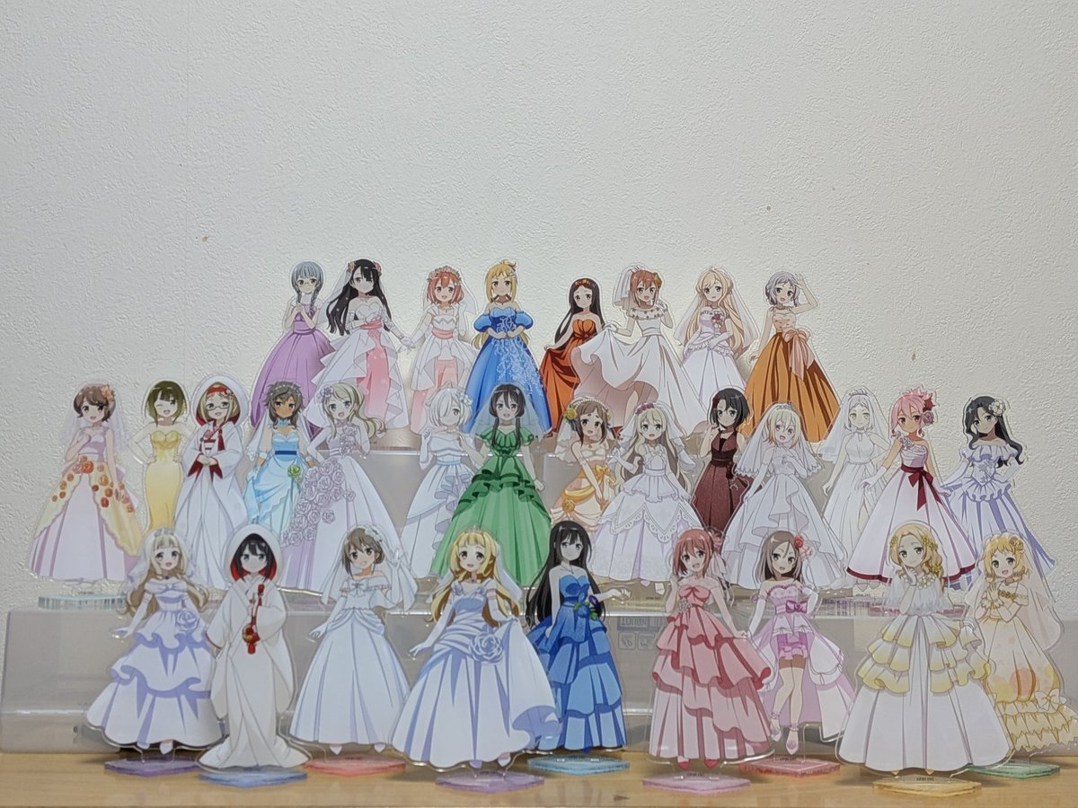 dansan112369's tweet photo. 結城友奈は勇者である花結いのきらめきbirthday一番くじ第2弾を無事にコンプリートしたので配置してみました！
もし勇者であるシリーズの恋愛ゲームがあったら、どのキャラを攻略するかでとても悩みそうです！
#yuyuyu
#ゆゆゆ
#ゆゆゆい https://t.co/kbZ3rWL6iO