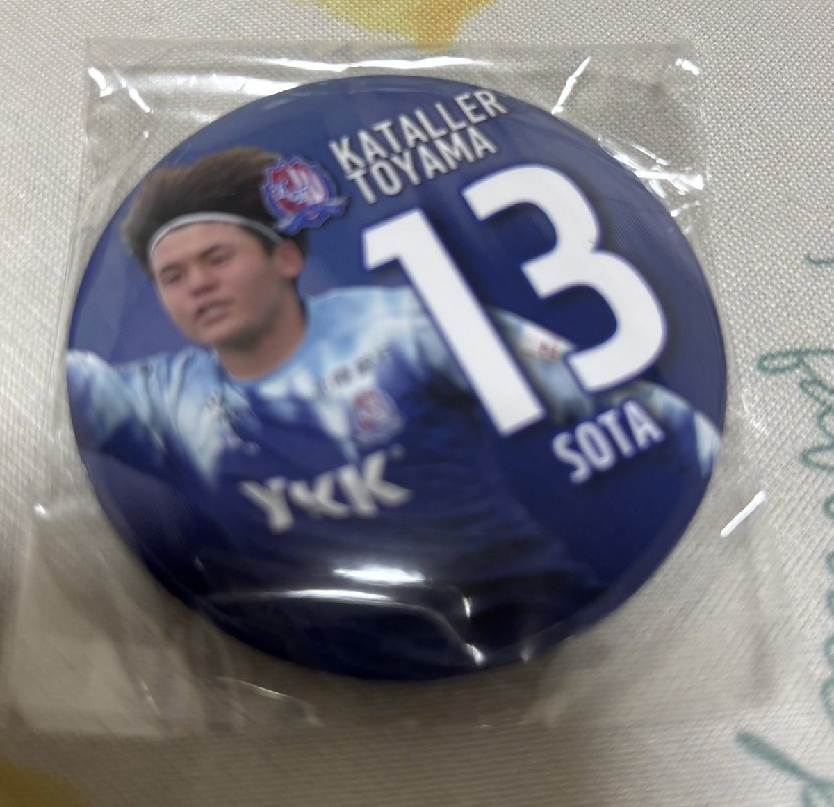 Donald_hr's tweet photo. #カターレ富山
#太陽スポーツ ガチャ
13 缶バッジ欲しい方おられますか？ https://t.co/7k66pbzMMr