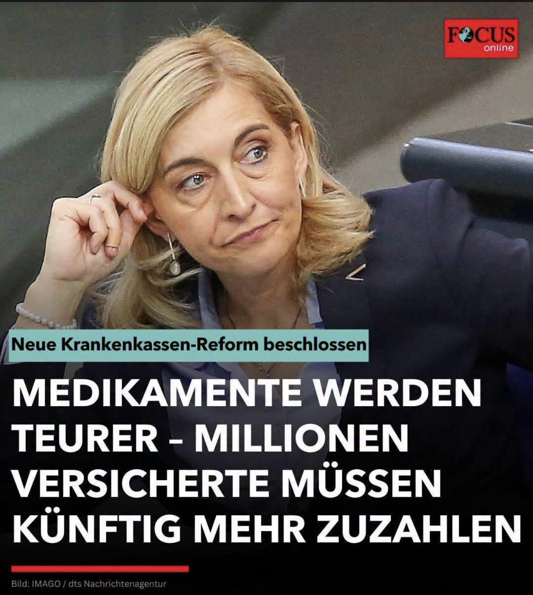 MDiener72345's tweet photo. Jeder zahlt etwas mehr - MOOOOMENT MAL! Natürlich zahlt nicht "Jeder" mehr...
... die Millionen Asylbetrüger, "Flüchtlinge" usw. zahlen weiterhin NULL CENT und bekommen das volle Privatpatienten-Programm auf Kosten der Kassenpatienten, die jetzt für alles noch mehr zahlen müssen! https://t.co/BDEazpoYj5