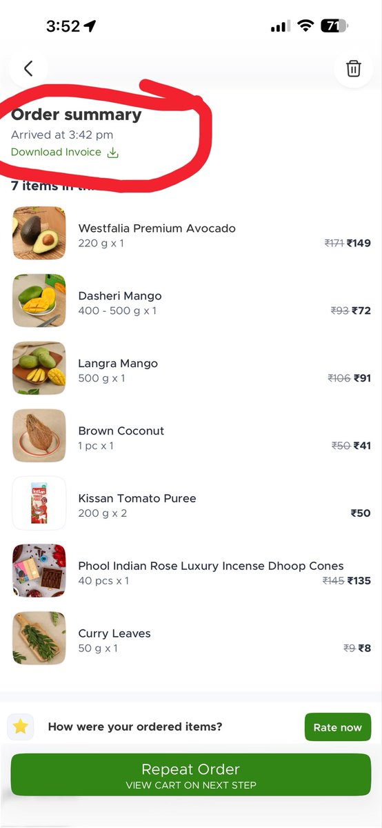 PriyamGupta92's tweet photo. That is so sad to see the kind of services @letsblinkit is providing. Customer places the order considering the ETA shared by you. And the order gets delivered by 35-40 mins as attached in the snipped order time and order delivered time. https://t.co/Ts5kMSK0EZ