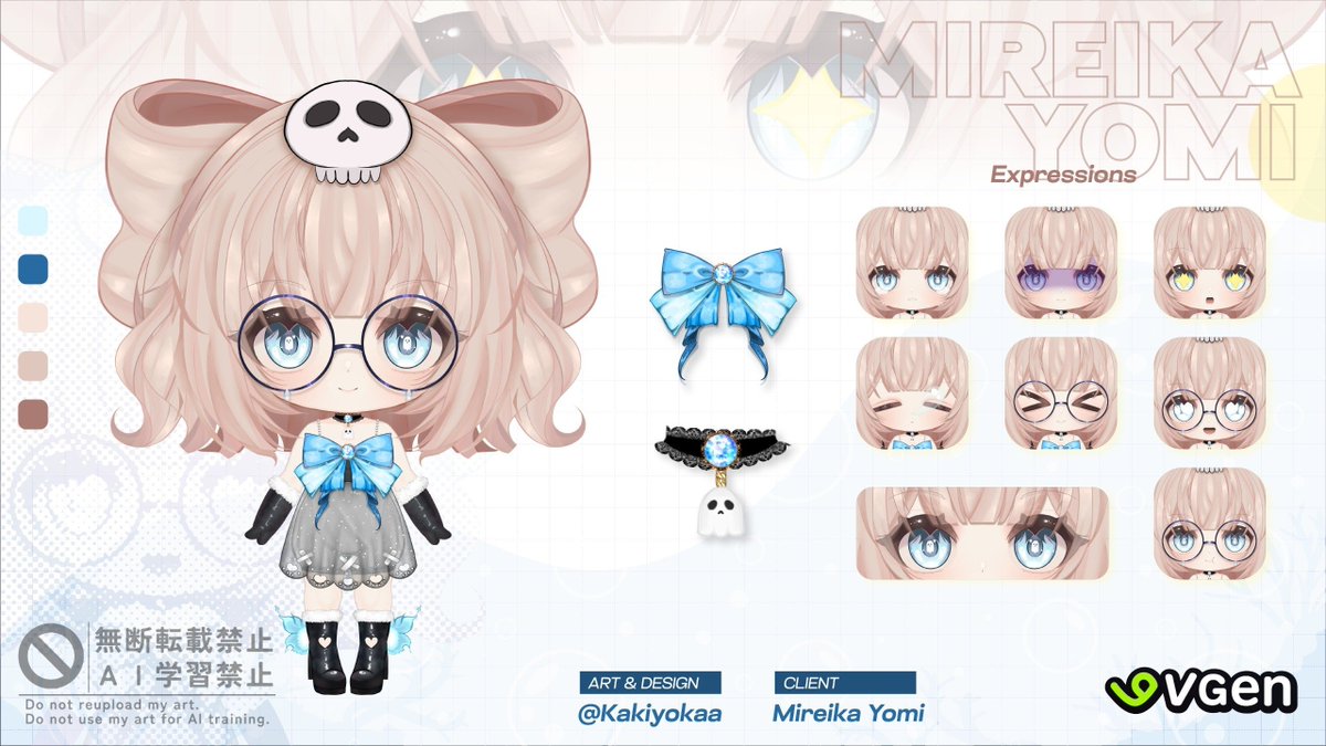 kakiyokaa's tweet photo. ☘️ L2D Chibi Result for Mireika Yomi. Sample before im hosting an art raffle :3

#VGen #commissions #kiyokaporto https://t.co/2mrpXWd0Ku