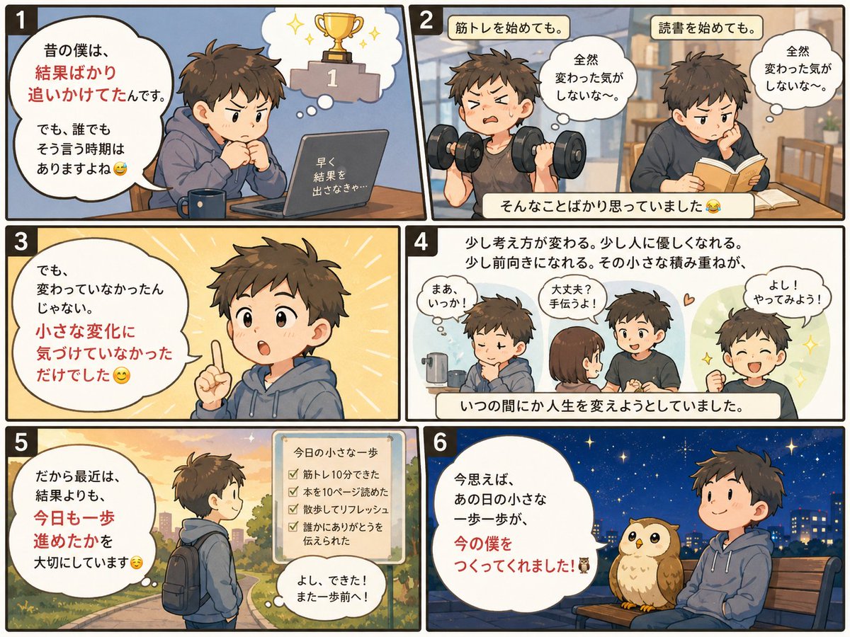 ふくろう🦉|習慣と学び tweet media