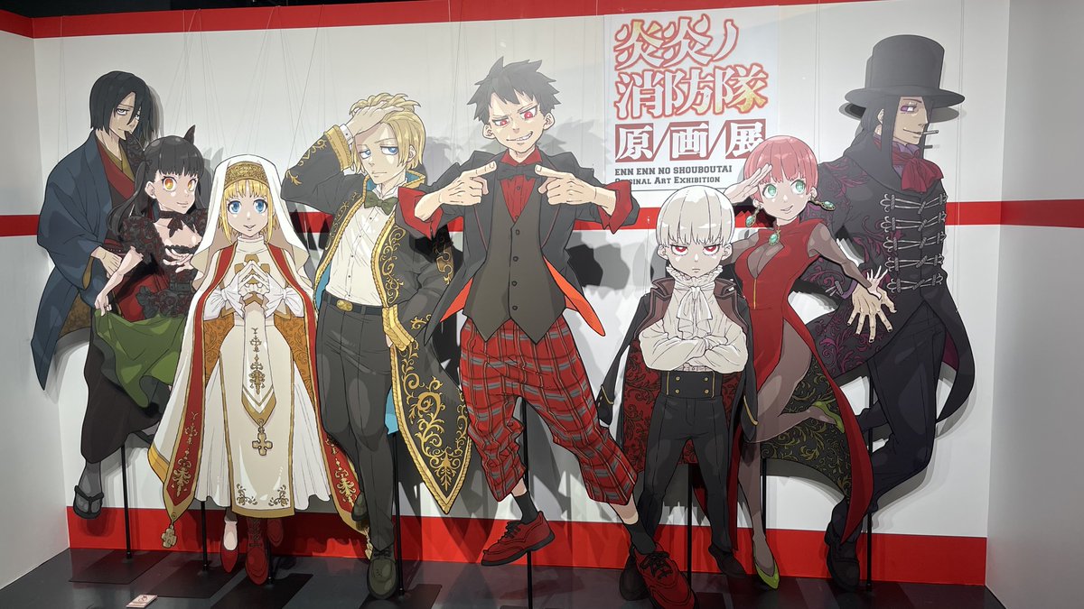 koarakoaraaaa's tweet photo. フルアナログの生原画を見れて嬉しいマン
#炎炎ノ原画展東京に行ってきました https://t.co/Tl93a6ull2
