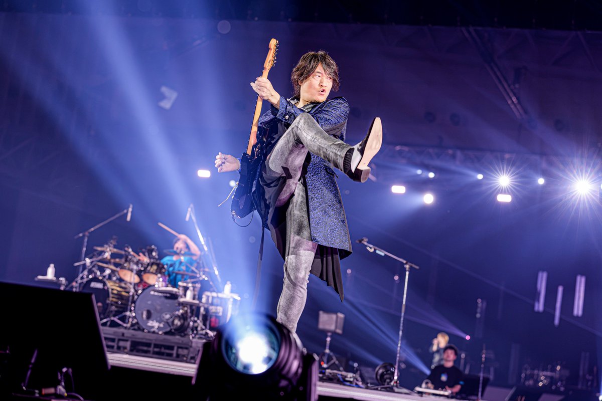 GR_staff's tweet photo. #GRANRODEO
Animelo Summer Live 2026 -Messenger-
ライブフォト②✨
#アニサマ 

Photo by SUGI ( @Sugi_Yu7 ) https://t.co/OpaK9HqZW8