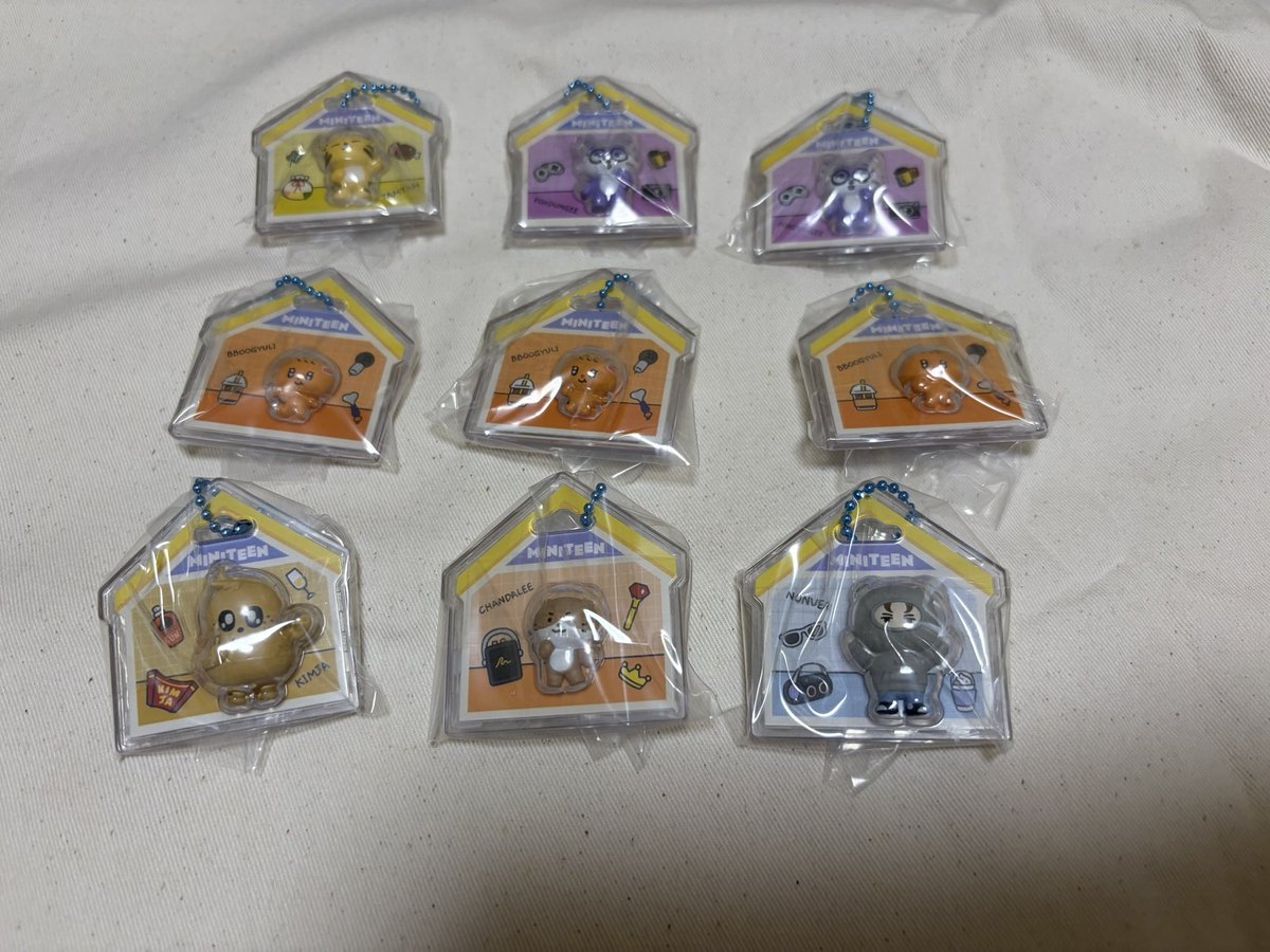n0Amd4's tweet photo. SEVENTEEN セブチ MINITEEN ミニティーン パッケージチャーム グミ 交換

【譲】ホシ、ウォヌ、ミンギュ、
         スングァン、バーノン、ディノ

【求】ジョンハン

📮郵送希望です
お気軽にお声かけください🙌🏻 https://t.co/3yGMXhIvt4