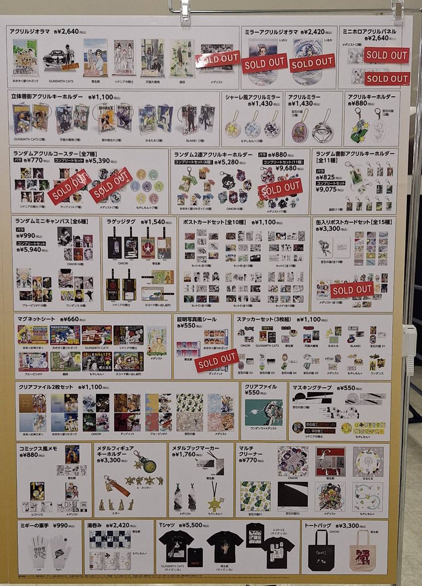 商品情報】 ご好評につき、以下の商品は完売となりました。 ・複製原稿