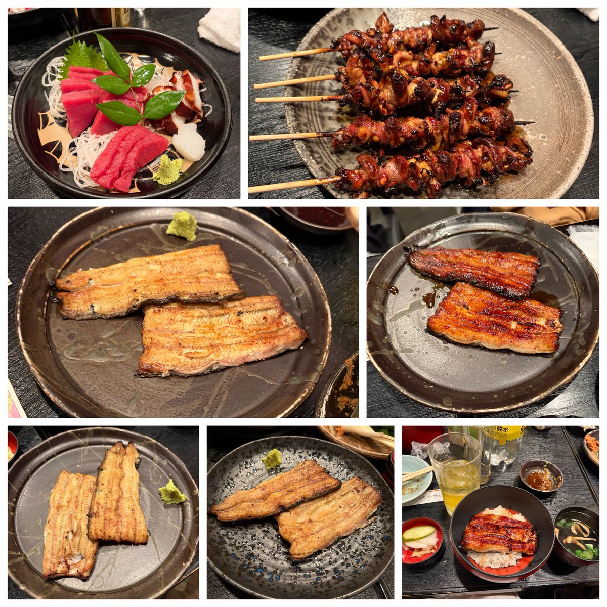 Fukain3024's tweet photo. 今日は年1のウナパにお呼ばれされ新橋へ
うなぎ三昧サイコーでした！
ご馳走様でした。

#鰻　#市松 https://t.co/7artzyDvkg