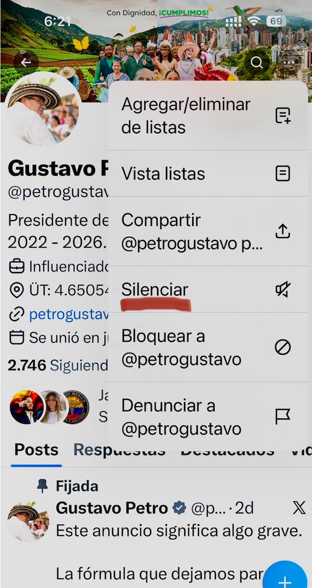 _yo_opino's tweet photo. @petrogustavo Todo mundo debe silenciar a Petro, 4 años tirando basura en X es más que suficiente, nunca más Petro. https://t.co/Loz9md0uLK