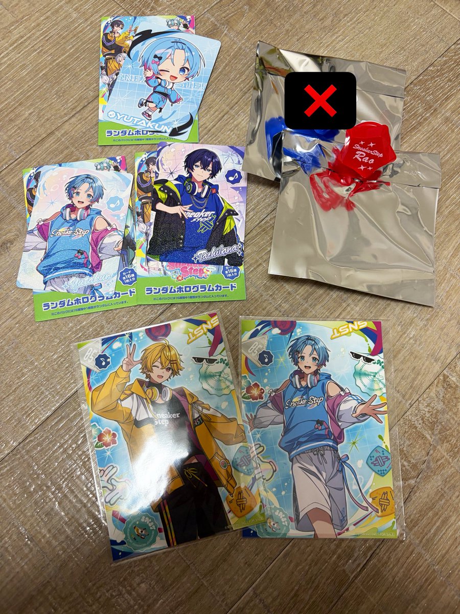 24_tag25's tweet photo. すにすて グッズ交換

譲   画像のもの🩵🎀、💙📞、💛☀️、❤️🦁(種類、数画像ご確認ください)

求   同種の🩵🍄

初日公演に間に合うまでの発送orうぃあすに2神奈川公演で手渡しでの交換どちらかになります
リプorDMでお声掛けください

 #すにすてグッズ交換 https://t.co/ytojhzQzO8