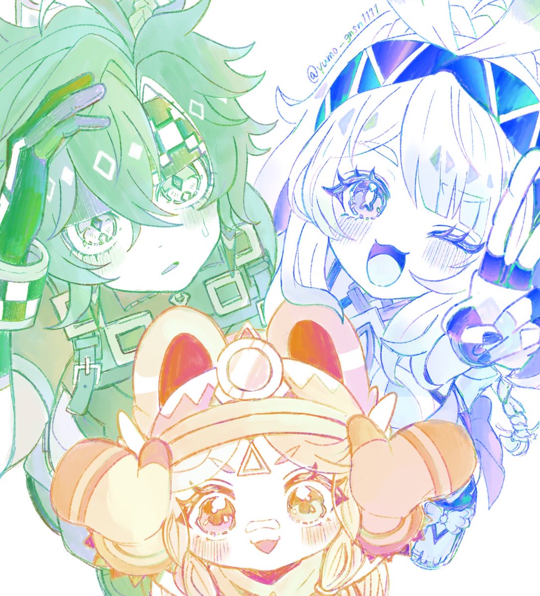 yumo_gnsn1111's tweet photo. 複数枚の表示変わったらしいのでオキニの御三家を再掲 https://t.co/ArOl904iqJ