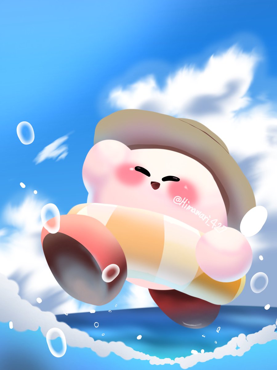 カービィ❤︎ページ　q 🏖️✨ #星のカービィ