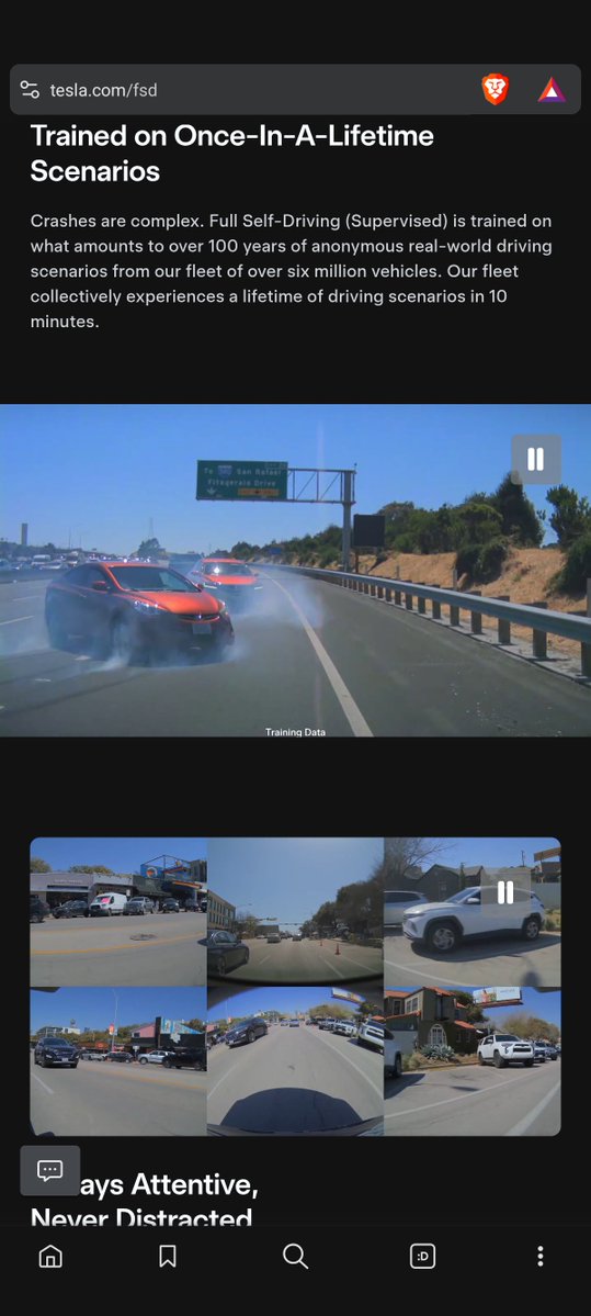 Cybermike's tweet photo. Statistically proven much more safer than humans.  
The faster we accelerate the more this stat eliminates stress, accidents and more.
https://t.co/nfQRQEExR7 https://t.co/NpdJ3c7K4T