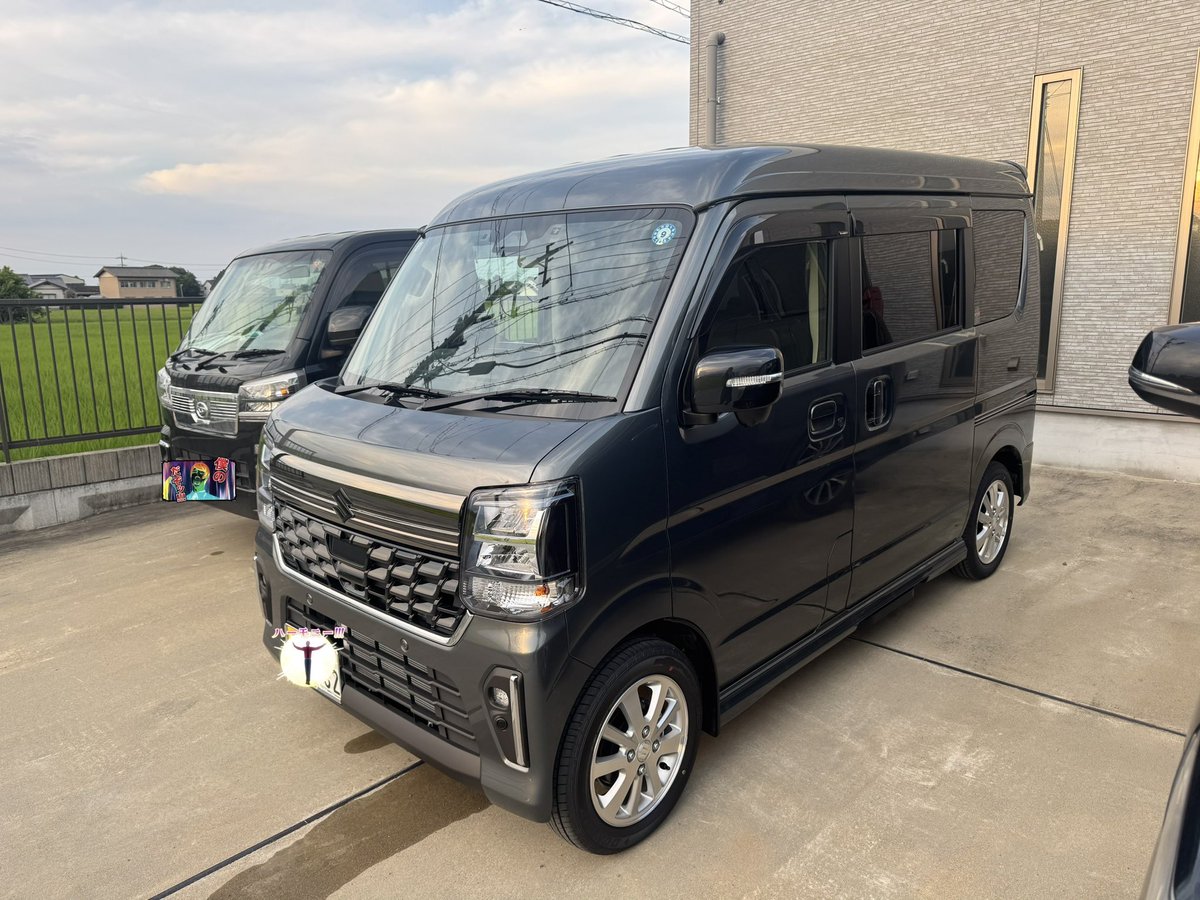 KFarm0411's tweet photo. 新型エブリイワゴン納車

新色のマジェスティックグレーいい色やな🤙
釣り行きまくるぞ https://t.co/24RphWbgp2