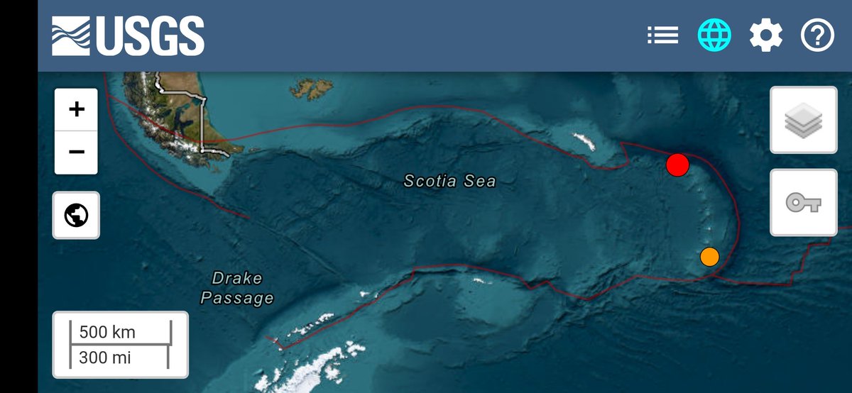 Sunwolf77's tweet photo. @TemblorTempo 🔥🐉👀⚡ M6.4 earthquake at the 'Snout' beyond the subduction zone🌋⌛ https://t.co/KGuPXzIZbg