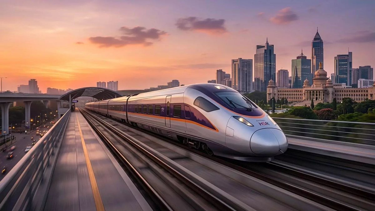 IndianTechGuide's tweet photo. 🚨 Hyderabad is set to transform into a high-speed transportation hub with the upcoming three bullet train corridors.

Hyderabad - Pune
Hyderabad - Bengaluru
Hyderabad - Chennai

- Railways minister Ashwini Vaishnaw. https://t.co/Xjo9k5g2yn