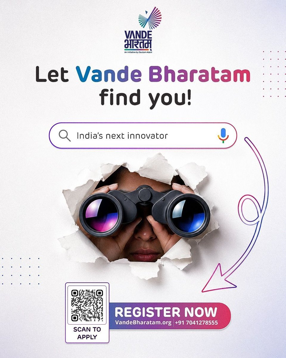 VandeBharatamIN's tweet photo. The future business tycoons of Bharat have started joining the movement.
Join with your idea.
Apply now at https://t.co/8w25pTIwYI
#idea #business #entrepreneurs #mentorship #vandebharatam https://t.co/R2ISxon7pI