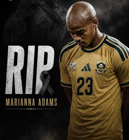 biggest_kwame's tweet photo. 🚨The South African football fraternity is mourning the tragic passing of Bafana Bafana and Mamelodi Sundowns midfielder Jayden Adams at just 25 years old. Details surrounding his passing remain sketchy, but his passing represents a huge loss for African football. https://t.co/Z9p03cCScI