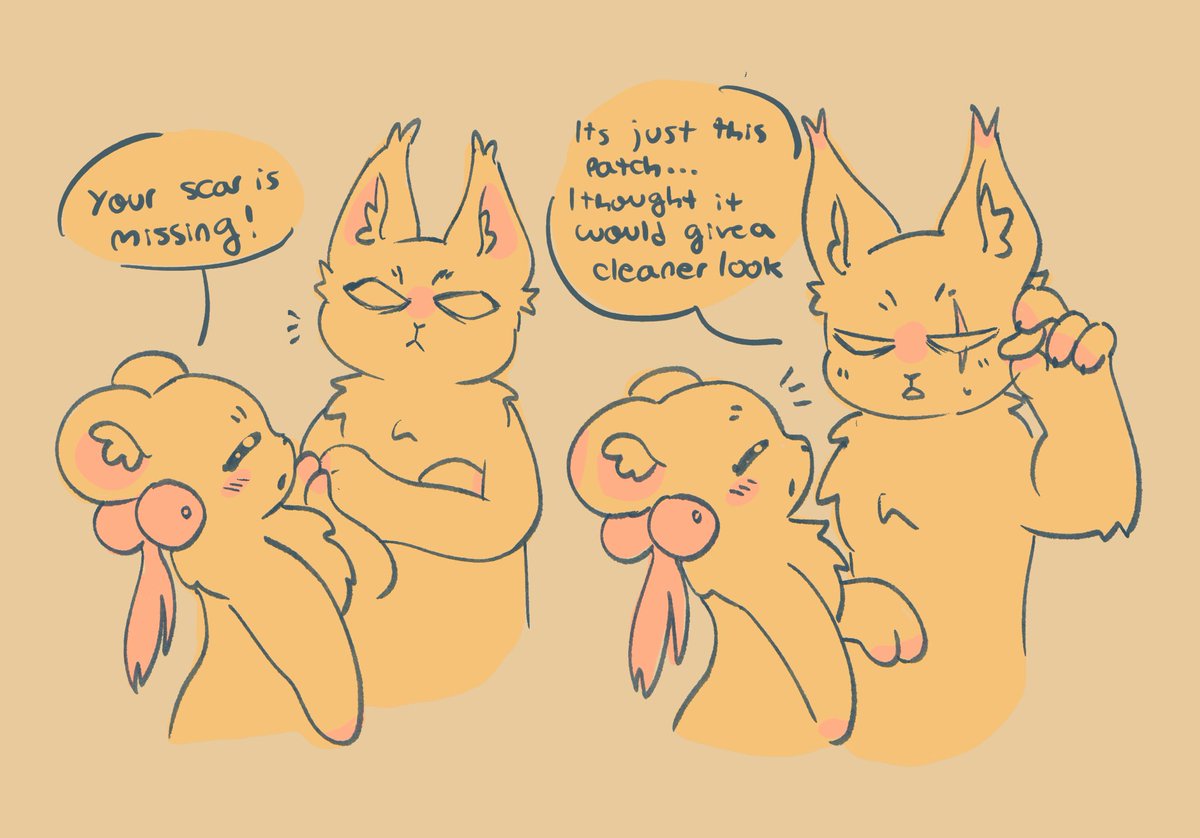 _Malonga_'s tweet photo. I hope this makes up for my mistake with Songshu’s scar 🥲 https://t.co/iiwrk3Mqgu