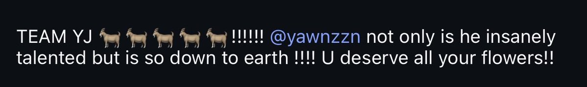 archivezzn's tweet photo. one of the dancers (annie adams) about yeonjun on her instagram caption!

“YJ 🐐🐐🐐🐐🐐!!!!!! @.yawnzzn not only is he insanely talented but is so down to earth !!!! U deserve all your flowers!!” https://t.co/RM8gt3Nkap