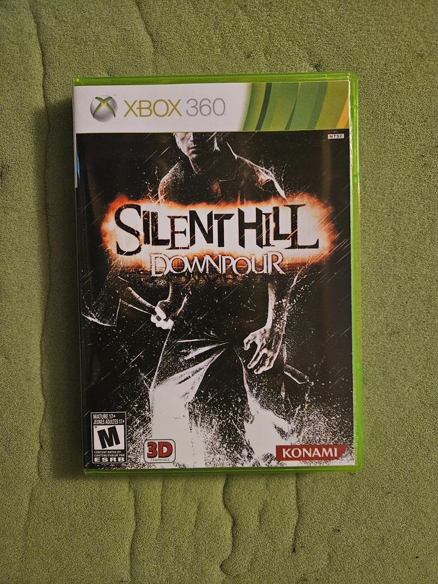 316Glock's tweet photo. Today in my Retro Collection, I'm showing off Silent Hill Downpour for the XBOX 360. This game came out in 2012. This game is thought of to be the "black sheep" of the franchise, I think it's decent. This game is over 15 years old. #SilentHillDownpour #XBOX360 #MyRetroCollection https://t.co/dIuLFSzivD