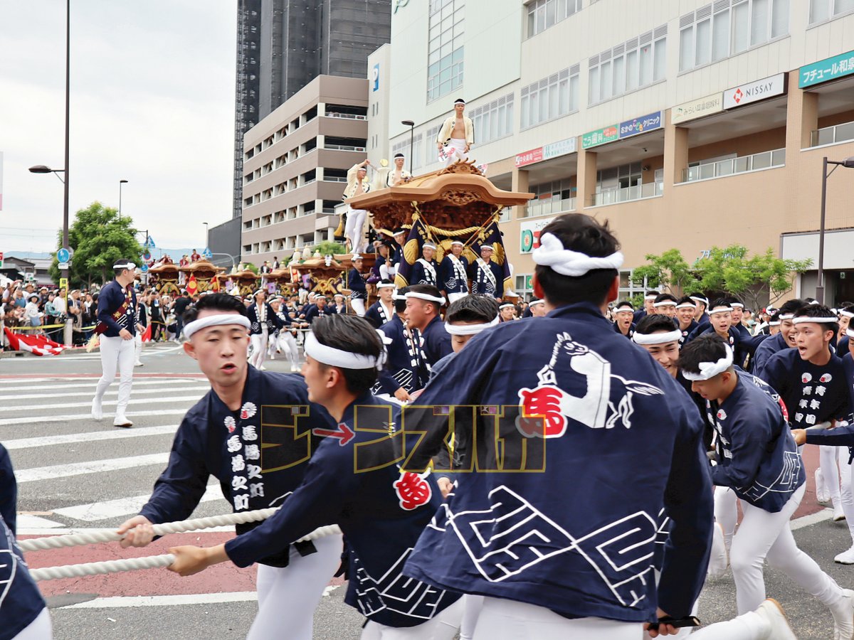 jeansbaka's tweet photo. ２０２６年（令和８年）５月３１日（日）                  
和泉市制７０周年だんじり記念曳行
府中地区馬場之町 https://t.co/lrqvk1md9V