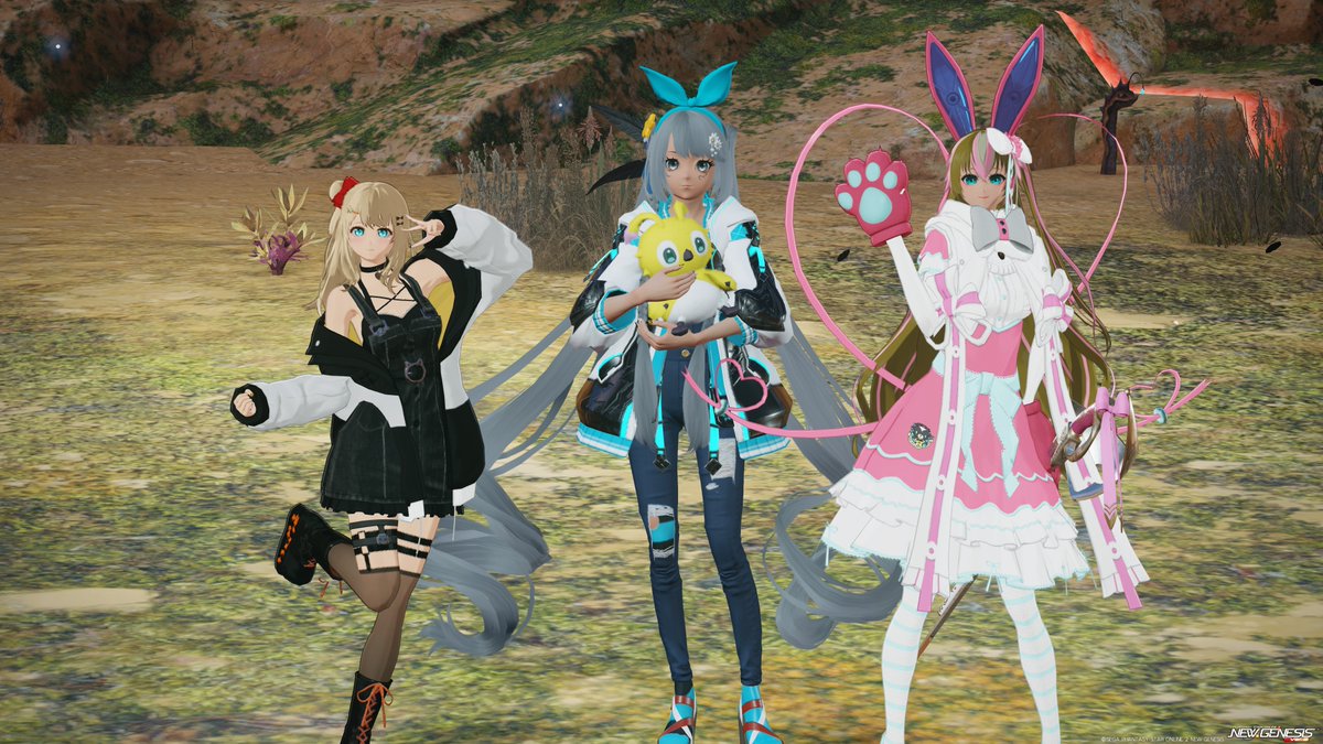 Kaze_NGS's tweet photo. アリーシャさん、るー子さんがソラス初クリア。おめでとう🎉 #PSO2NGS_SS https://t.co/LwpPUcscv7