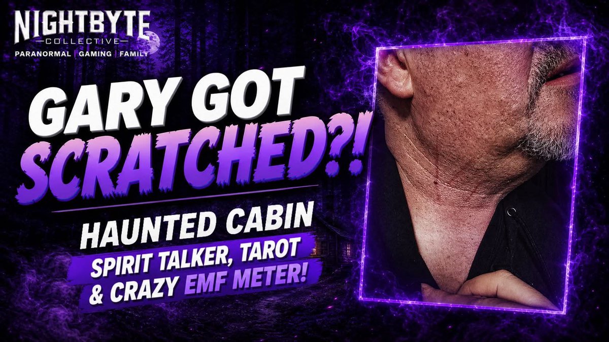 nightbyteau's tweet photo. 👻 Our FULL Haunted Cabin Investigation is now LIVE on YouTube!
We investigated using a Spirit Talker, Tarot Cards & an EMF Meter.. and experienced some truly strange moments.
🎥 Watch now:
https://t.co/aRB5m20EIc
#Paranormal #GhostHunting #HauntedCabin #SpiritTalker #EMFMeter https://t.co/fOuVOyHhnJ