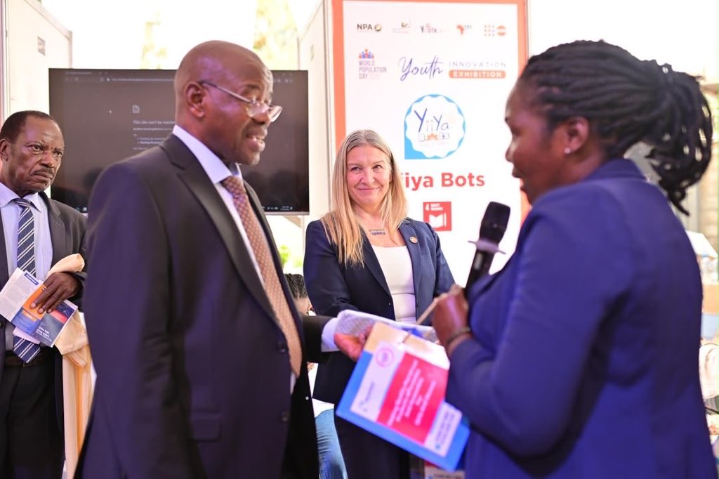 RonnieReagan24's tweet photo. 📣I attended the #WorldPopulationDay2026 Youth Innovation Exhibition organized by @UNFPAUganda, @NPA_UG, &amp; @Youth4SDGsUg.

 📸I was behind the lens supporting @SIHI_UG &amp; @MakSPH exhibitors.

🥳Congratulations to all the 14 youth exhibitors, we are indeed bustling with innovation. https://t.co/eDBp67lGE1
