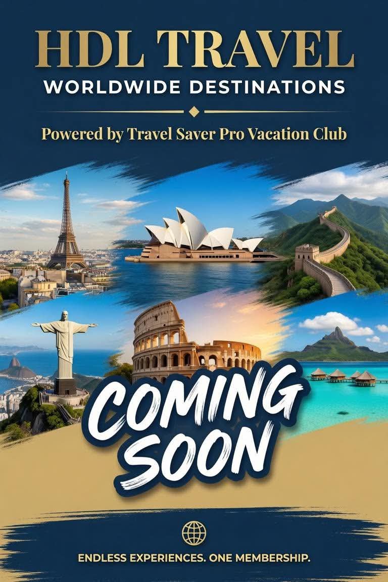 HDLPremiertravl's tweet photo. Big adventures are just around the corner! ✨✈️
The wait is almost over. Stay tuned for something exciting! 😍

#HDLPremierTravel #TravelSaverPro #HDL #HDLVacation #ComingSoon #TravelMore #ExploreTheWorld #Wanderlust #TravelDeals #DreamDestinations #AdventureAwaits #VacationGoals https://t.co/b8Bzn2kEpH