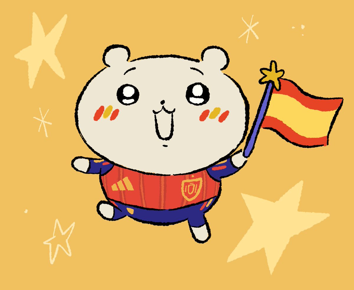 vikipuntocom's tweet photo. ¡Vamos España! #chiikawa https://t.co/Kg2vOAsiSq