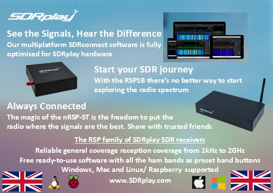 SDRPlay tweet media
