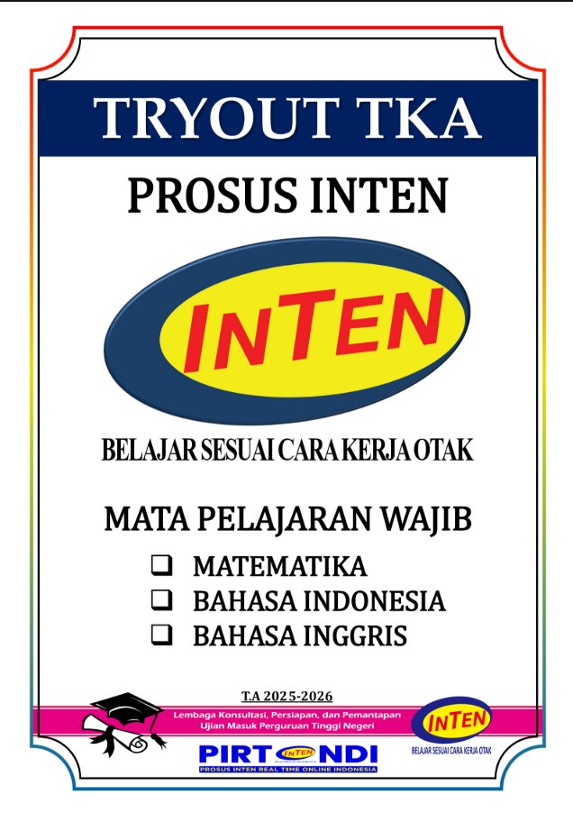 latsolyuk's tweet photo. 🖇️ Soal TKA INTEN 1: https://t.co/jSQiYJt9XT
🖇️ Kumpulan materi persiapan TKA SMA: https://t.co/bEPp6IXn7n
🖇️ Latihan soal TKA lainnya: https://t.co/muqO0YULXm
🖇️ Join saluran Latsolyuk: https://t.co/o326bZPmvK

benefit join saluran: dapat akses latsol gratis TKA, SNBT, UM, TOEFL https://t.co/2ZP2yOf13k