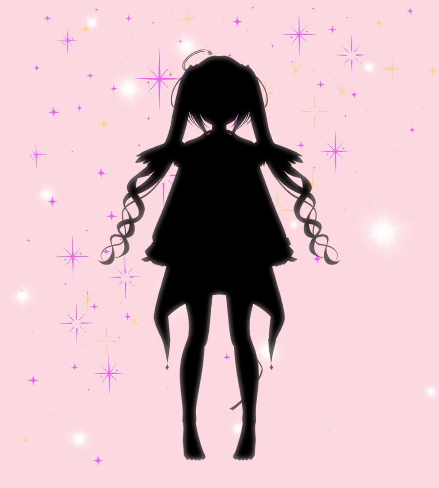 YatoCocoha's tweet photo. ついに、少しだけ姿をお見せできるようになりました💫

まだ、シルエットだけですが、これから少しずつ私のことを知ってもらえたら嬉しいです✨️

デビューに向けて準備中なので、見守ってください❗️
#VTuber準備中　#新人VTuber https://t.co/EzjRLfmsjO