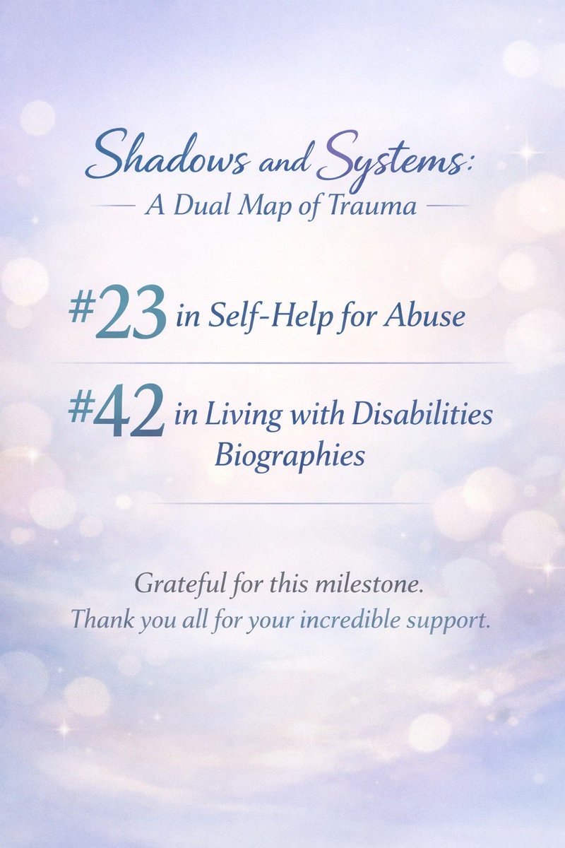 JamesBeaumont84's tweet photo. Only 5 weeks out in the world, and Shadows and Systems is holding a perfect 5.0 ⭐ rating and sitting steady in the Top 100-200 trauma categories. For an independent book up against millions of titles, this is huge. Thank you all for reading! 🙏 https://t.co/9rlwFK8WlD