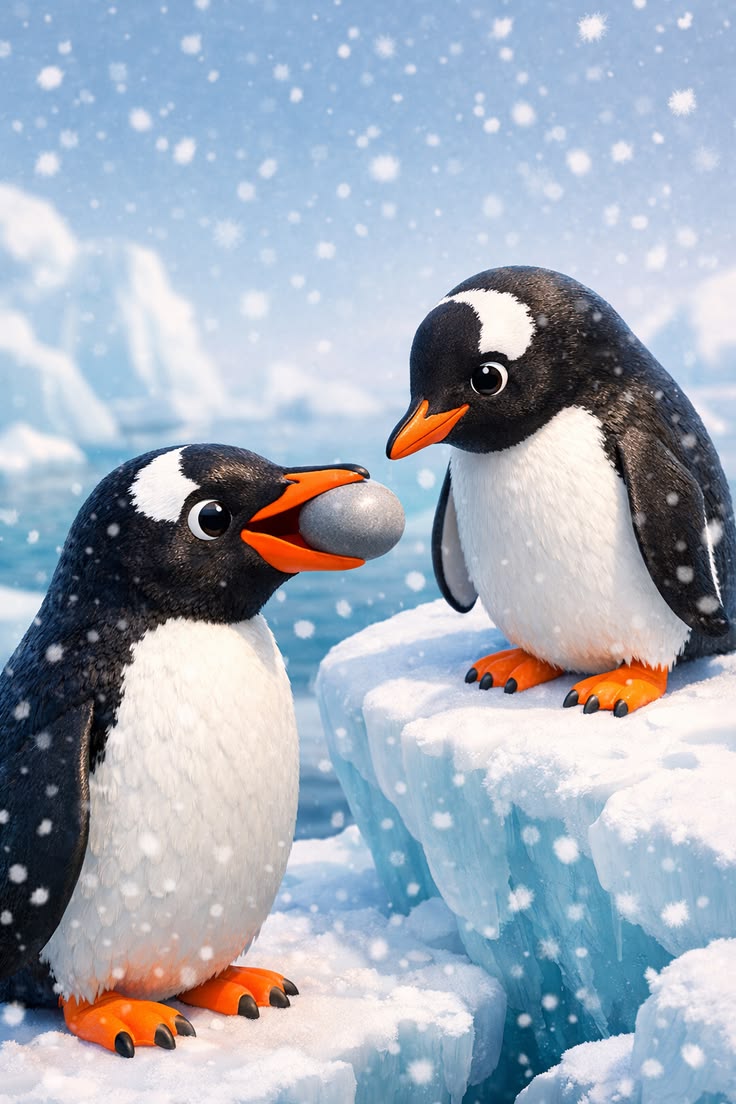 AnjumAnjum85753's tweet photo. 🐧 Did you know?
Penguins propose to their mates by giving them a smooth pebble! 💙🪨
If the other penguin accepts it, they build a nest together.
Did you know this before? 👀
#AmazingFacts #DidYouKnow #Penguins #Nature #Wildlife #Facts https://t.co/GVuIuIiroL