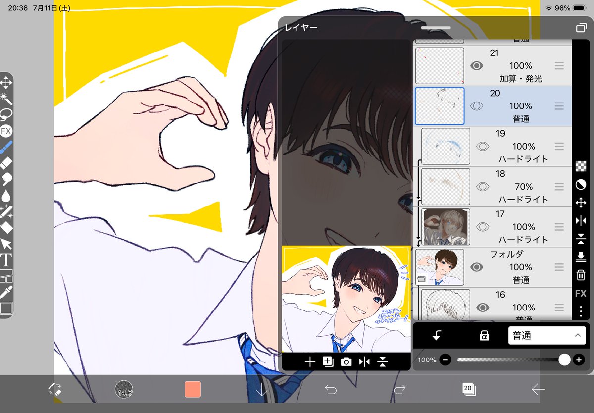 St_m_36's tweet photo. レイヤー3枚でここまで変わるからハードライトってやめられなくて https://t.co/plD8a4kd5Z