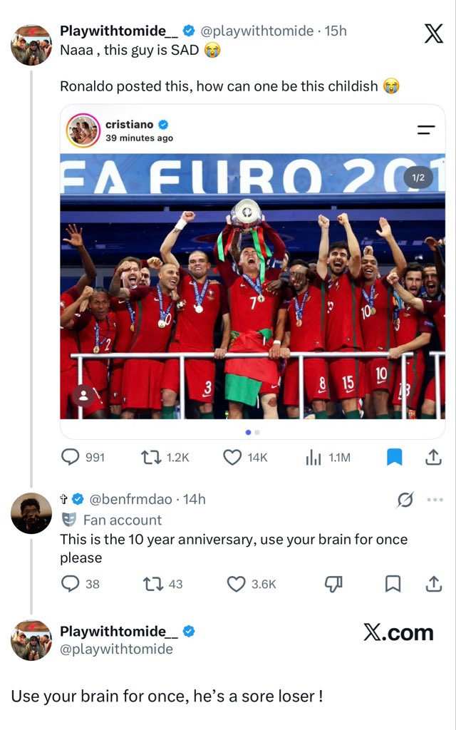 utdyudy's tweet photo. Guy wtf 😂💔
He’s one of the smartest football analysts on here naw https://t.co/7bhy6ukX1m
