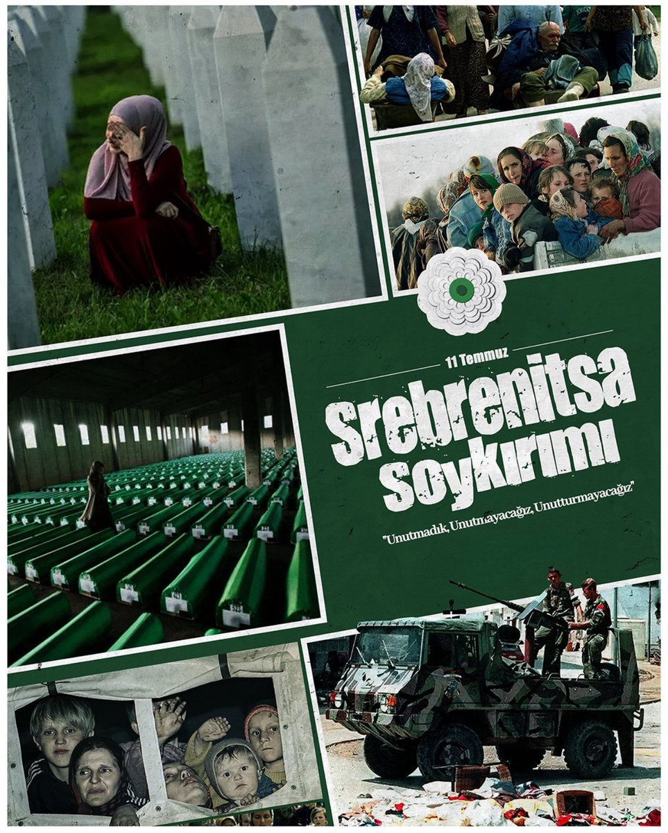 mecengiztr's tweet photo. “Ne yaparsanız yapın, ama soykırımı unutmayın. Çünkü unutulan soykırım tekrarlanır.”

Aliya İzzetbegoviç

📍#Srebrenitsa, 1995. https://t.co/NRSPcM7YhG