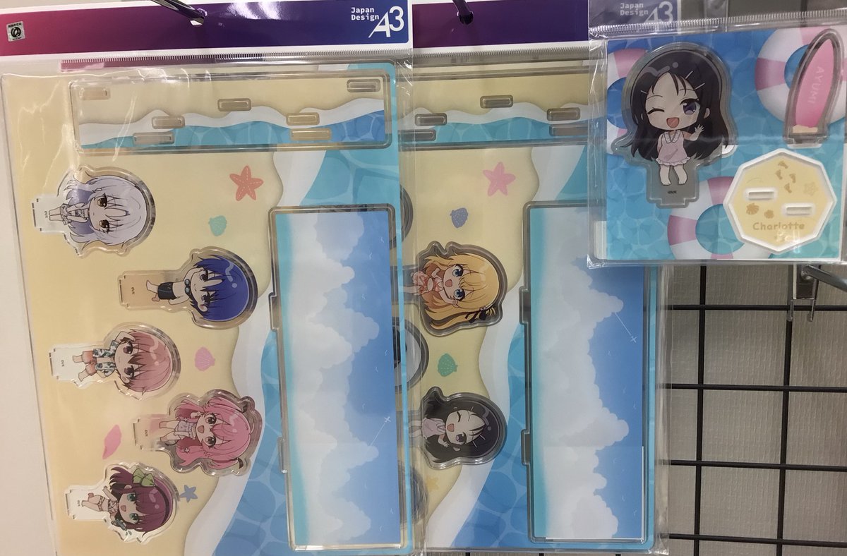 現在当店でも、「Angel Beats!＆Charlotte」コラボグッズ販売中です