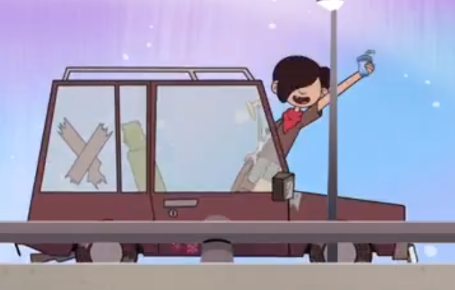 FRAMER_FRAMER's tweet photo. Even after all that happened Oskar still wasn't able to get a better car #StarVsTheForcesOfEvil https://t.co/7cbIa90t18