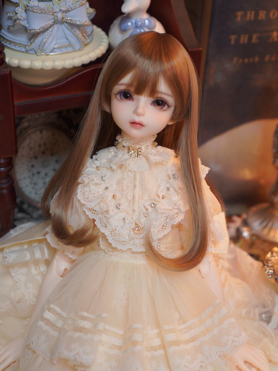 fuka1102_doll's tweet photo. MYOU DOLLさんよりZuzanaちゃんをお迎えしました✨
お名前セレーネさんと同じく月の女神から取ってディアナです🌙
ずっとお迎えしたかった子で、本当に本当に可愛いくて感動しています(⸝⸝o̴̶̷᷄  o̴̶̷̥᷅⸝⸝)
#myoudoll
#zuzana https://t.co/sA6JLuAHWT