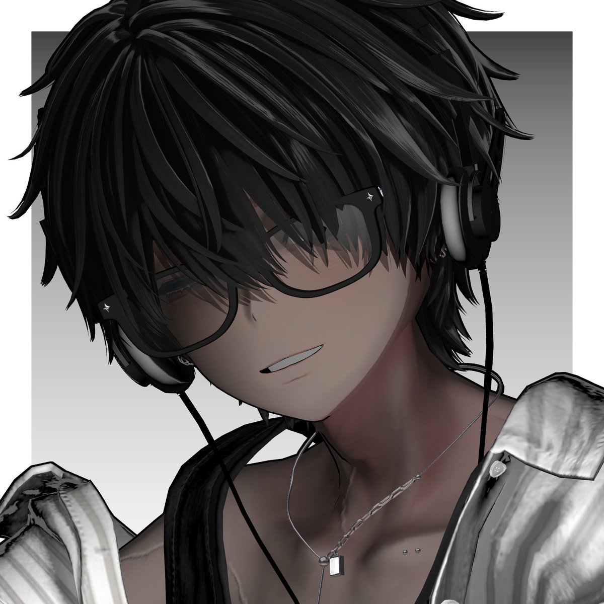 kaitaku_VRC's tweet photo. #五味3D
眼鏡つけたらメロくなった。 https://t.co/VV5YPJuH0d