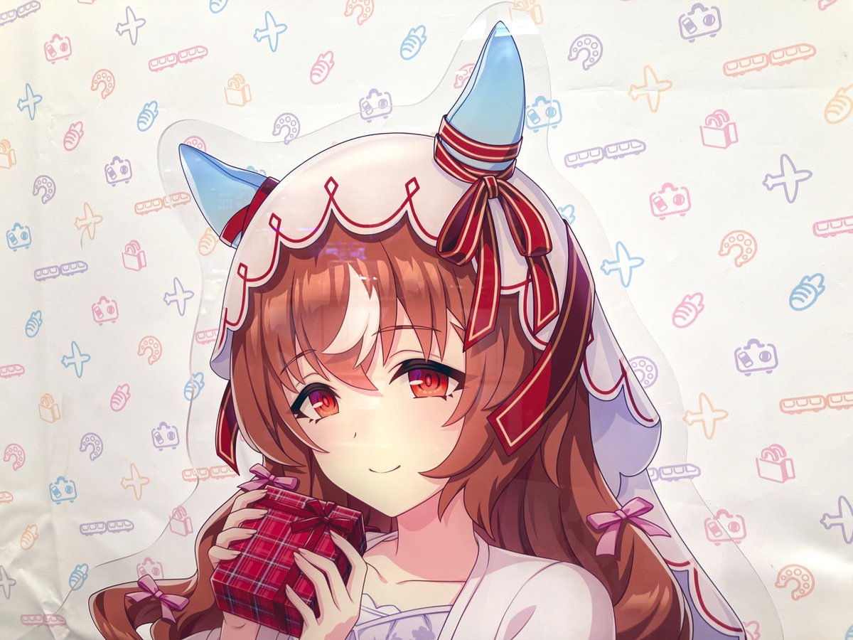 umaumayuri's tweet photo. 等身大アクスタすごかったなぁ…存在感…高精細… https://t.co/DBFcAbkCLq